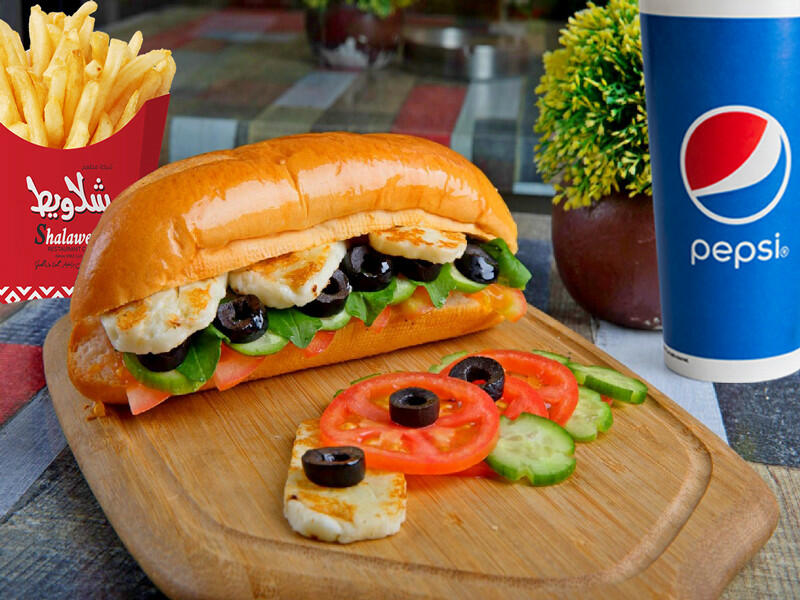  Halloumi Sandwich-French Baguette image 0