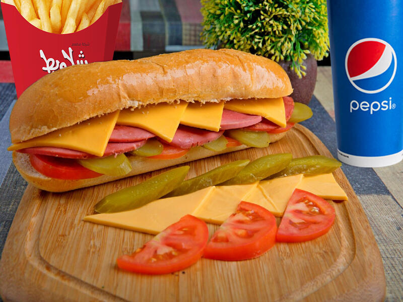 Cheese Mortadella-Sandwich image 0