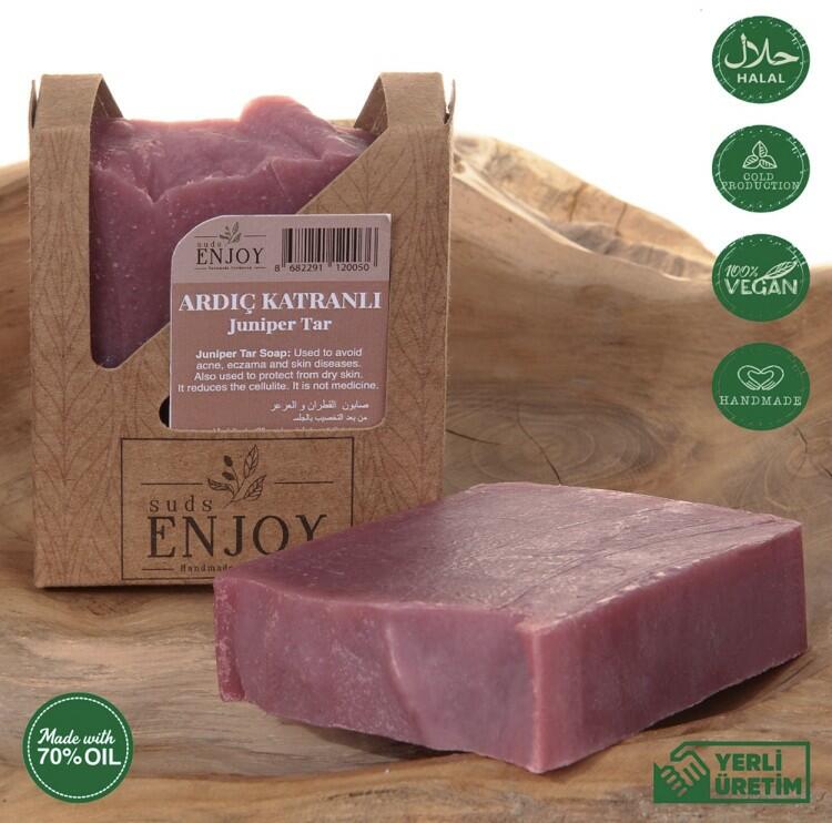 صابون قطران العرعر هاندميد (Suds Enjoy) image 1