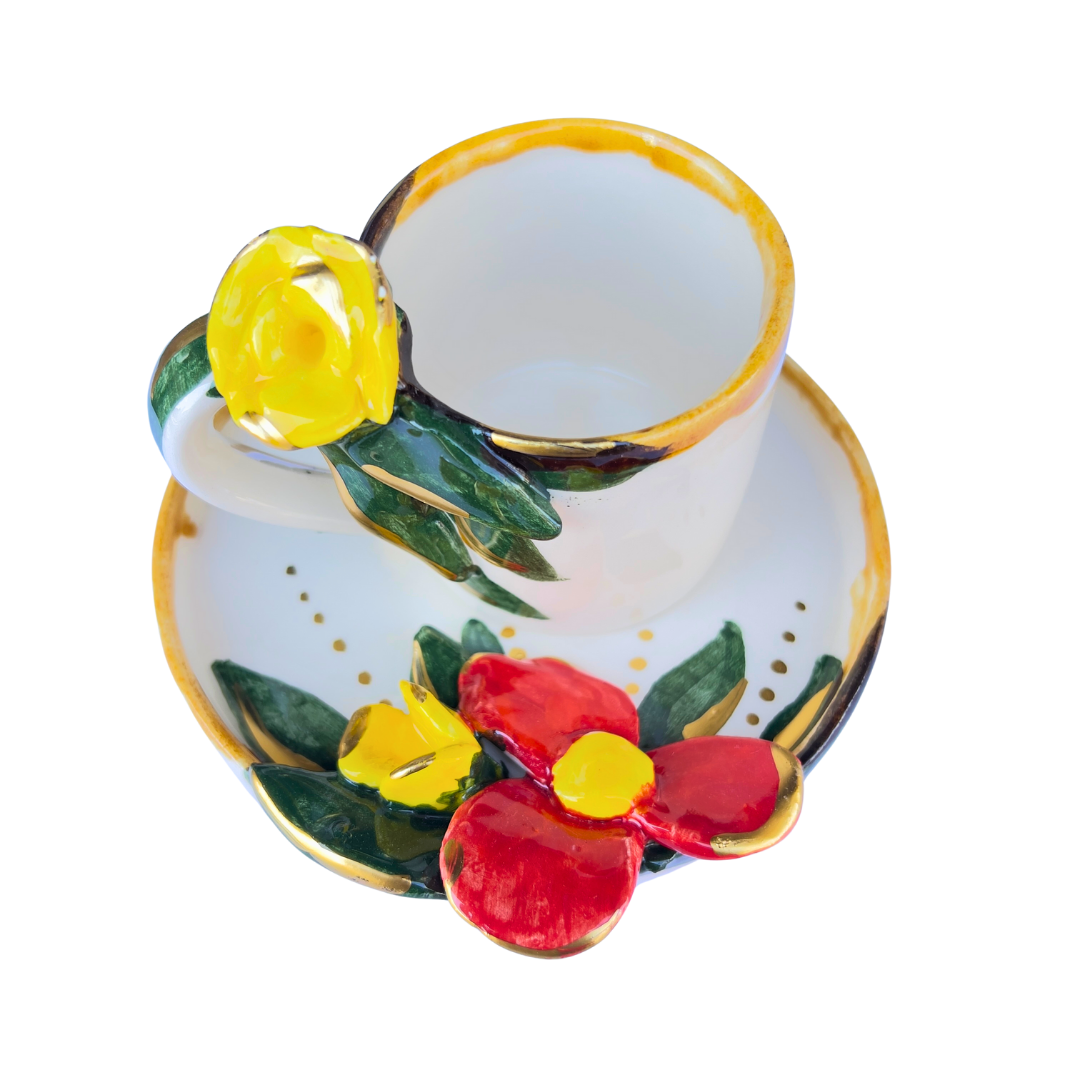 فنجان قهوة هاند ميد تركي image 0