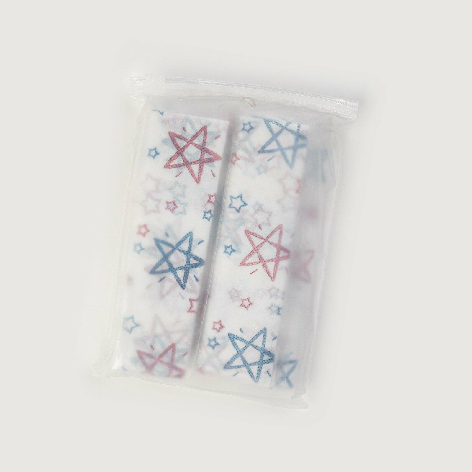 غطاء مرحاض مع شريط لاصق ذو الاستخدام الواحد image 1