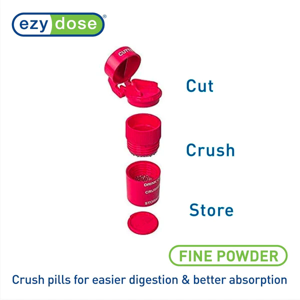 أداة سحق وتخزين الدواء Ezy Dose Ultra Fine Cut N&apos; Crush® 67825  image 1