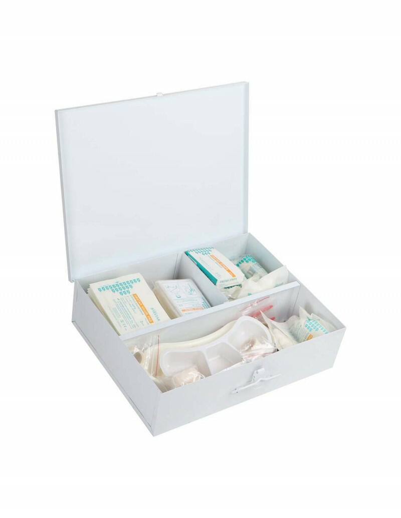 Industry First Aid Kit FS 51 - Metal Case - Size:38x30x10cm image 2