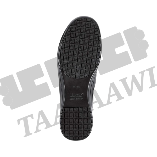 Officer Shoes Slip on Low Cut - Black - 42  image 5