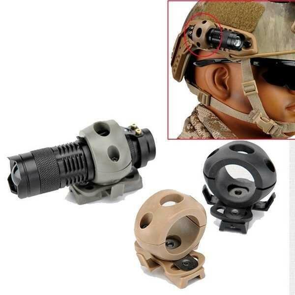  قاعدة خوذة للفلاش - ضوء الجبل image 0