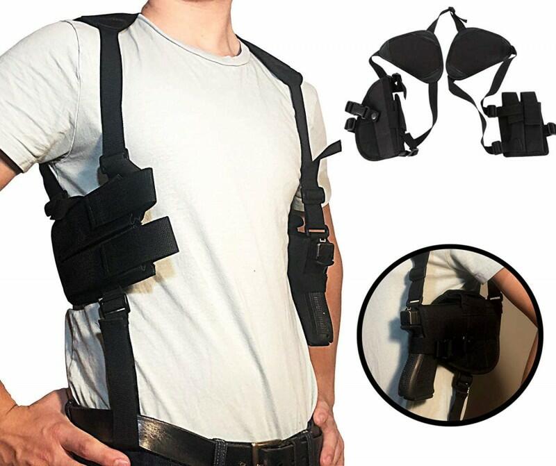 Dinghong Universal  Shoulder Holster- Black image 1