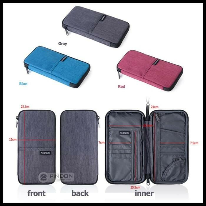 Naturehike Travel Wallet-B-Wine Red image 4