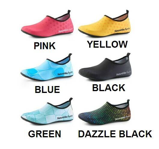 Naturehike Water Shoes Men Women Beach Aqua Shoes -Dazzle Black-M image 0