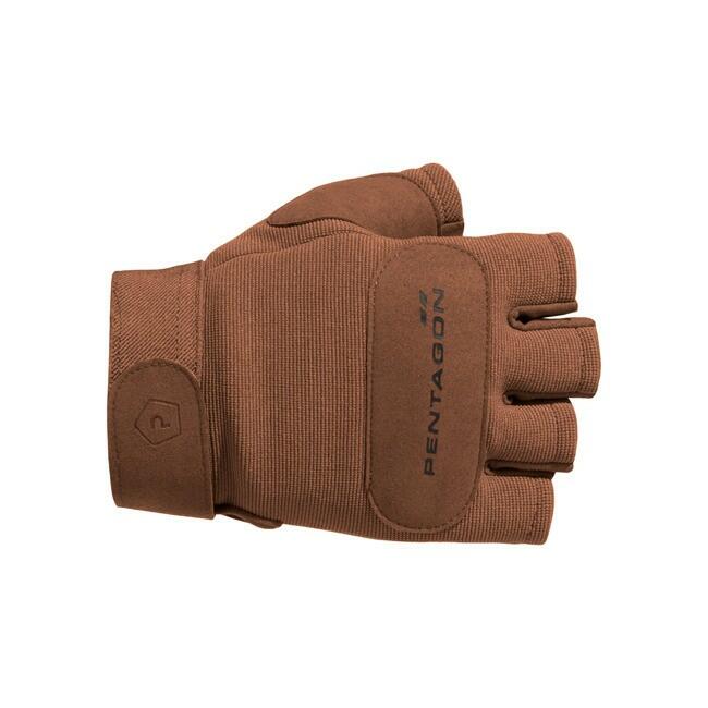 DUTY MECHANIC 1/2 GLOVES - Coyote-SMALL image 0