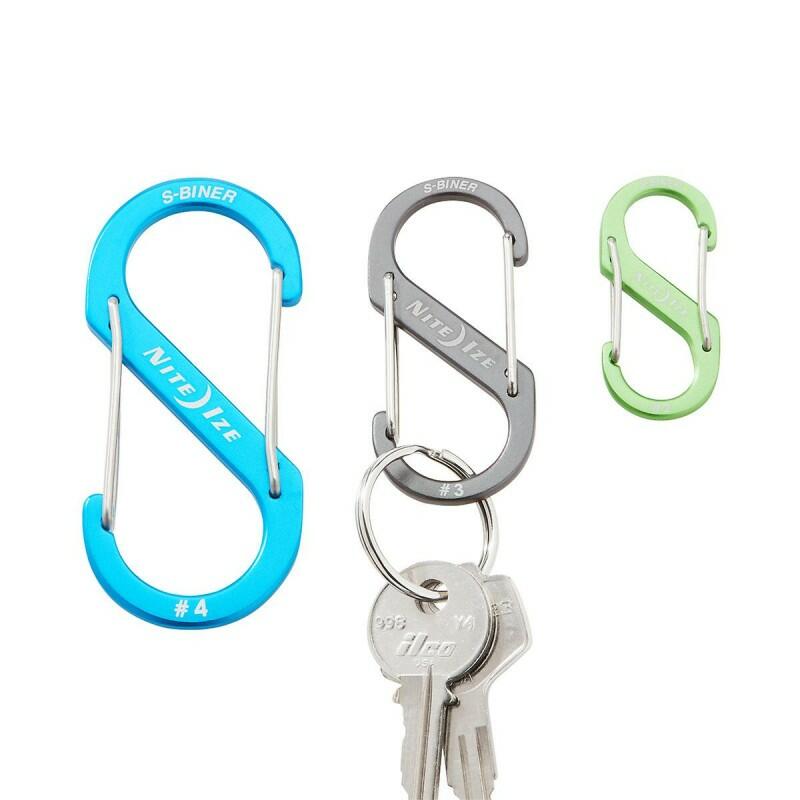 S-BINER® كربون مزدوج من الفولاذ الذي لا يصدأ-برتقالي-مقاس #4 image 0