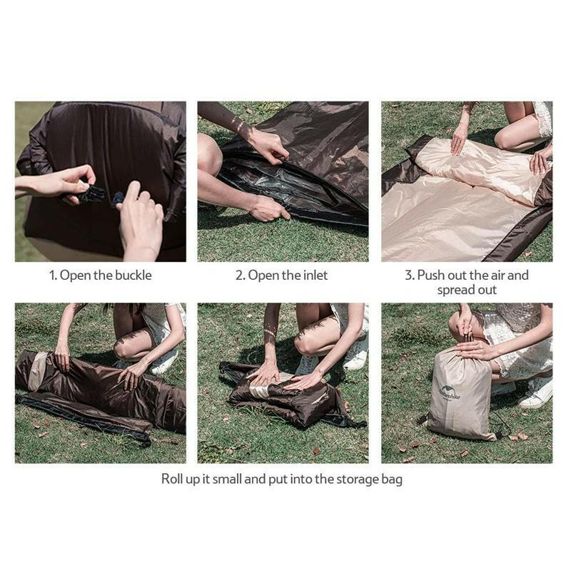 Naturehike Outdoor Beach Double Layer Inflatable Air Sofa Bed image 4