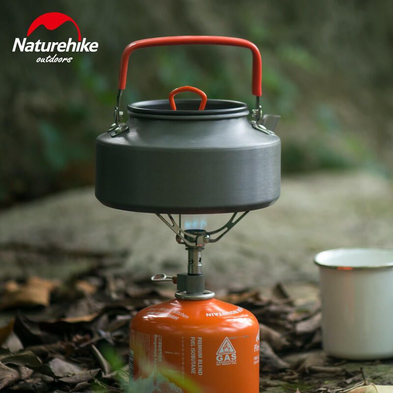 Naturehike Outdoor Camping Coffee Tea Pot Ultrlight Portable aluminum Teapot-1.6L image 3