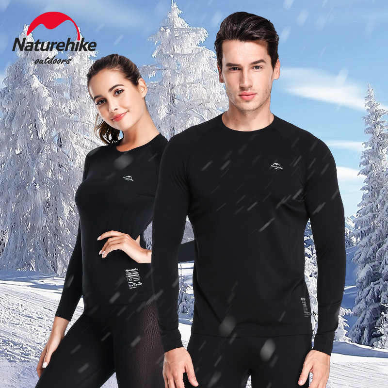 Naturehike Autumn Winter Unisex Coolmax Sports Underwear Quick Drying Underclothes Breathable Keep Warm Undies For Hiking Skiing-S image 0