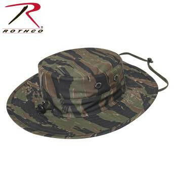 ROTHCO ADJUSTABLE BOONIE HAT-TIGER STRIPS CAMO image 0
