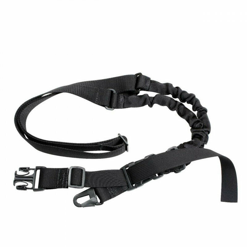 Rothco 4067 Tactical Single Point Sling, Adjustable Shoulder Strap-أسود image 0
