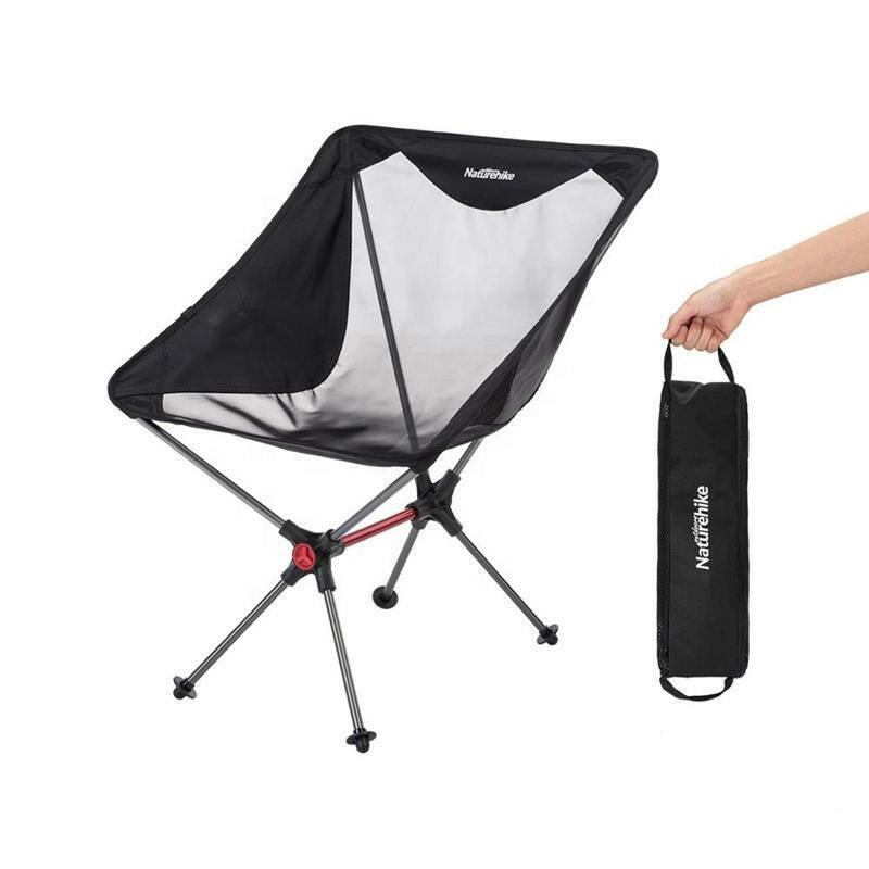 Double X architecture Lightweight Camping Chair-أسود image 0