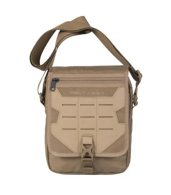 Pentagon Messenger Utility Bag - Black (K16087-01)-بني image 1