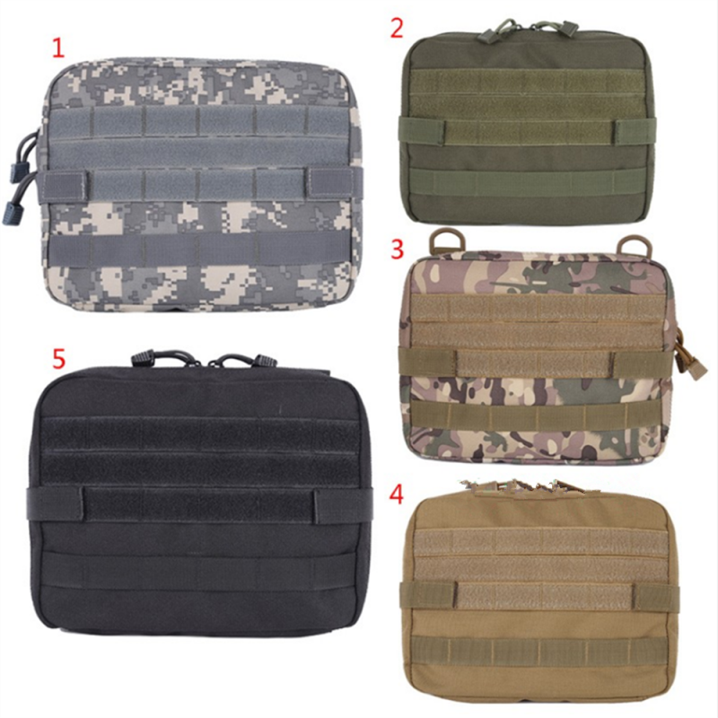 Tactical Molle Waist Bag Accessory Magazine Pouch Medical Tools Bullet Storage-تان image 0