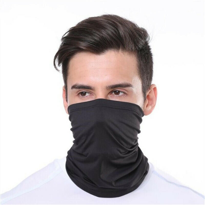 Military Scarf Fishing Cycling Cover Neck Gaiter Bike Face Headband Scarf-أسود image 1