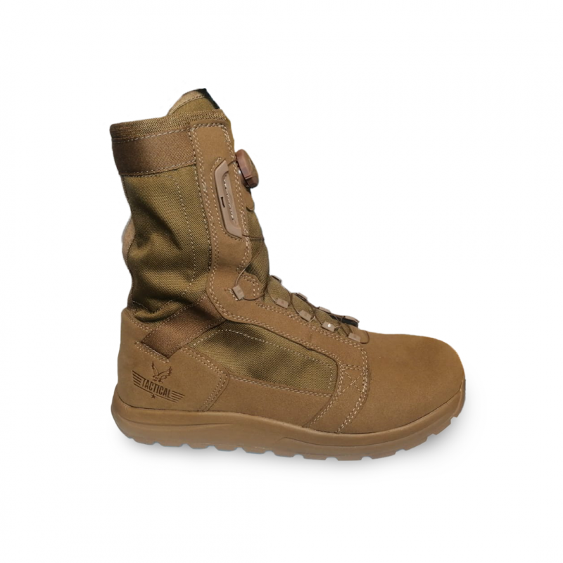 Taabawi Autolacing Military Boots-أسود-43 image 3