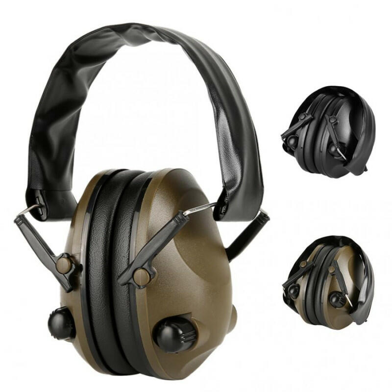 Electronic Hearing Protector -اخضر غامق image 0