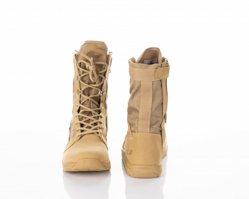 Taabawi Autolacing Military Boots-بيج-44 image 0