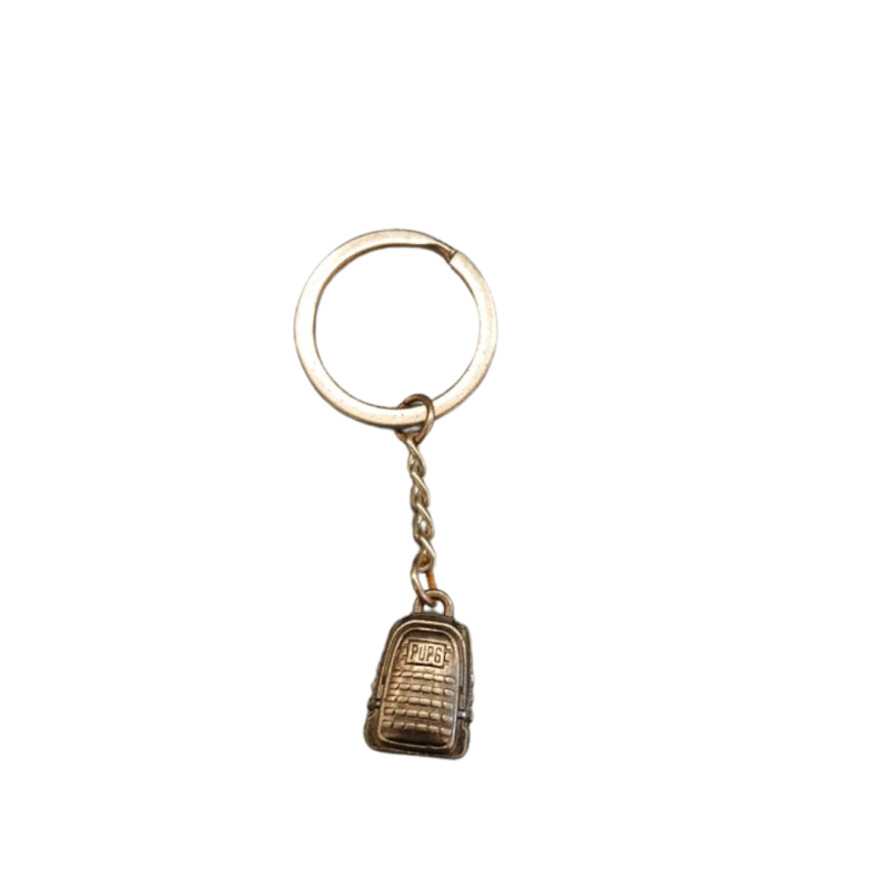 TBW Metal Armored Vest Key Chain - Silver image 0