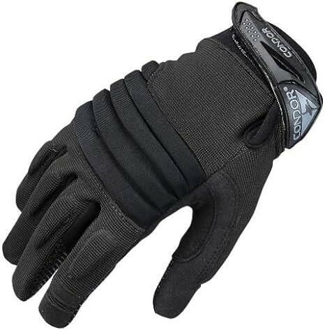 CANDOR STRYKER PADDED KNUCKLE GLOVE-أسود-S image 0