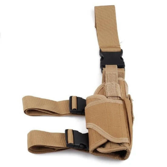 Universal NylonTactical Dropleg Holster Right Hand  -أسود image 0