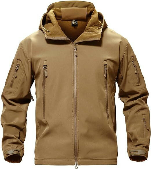 Tactical Jacket (KSA)-تان-XXL image 1
