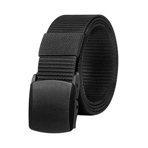 Anti Theft Tactical Waist Belt (3.8x125cm) -Black image 0