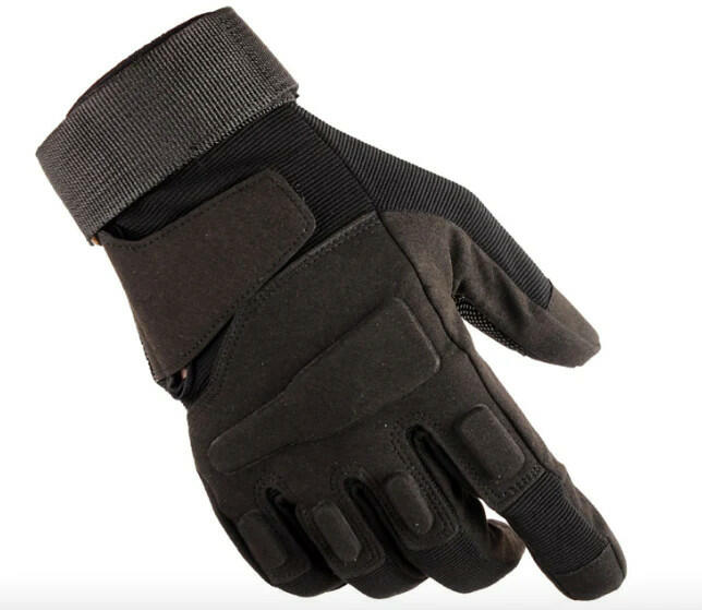 قفازات تكتيكية كاملة الأصابع -Black-XL image 0