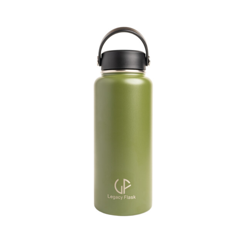 LF Black Flask 950 ml  -Olive image 1