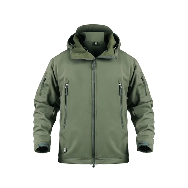   Tactical Military Waterproof Jacket -Army Green-XXXXL image 0