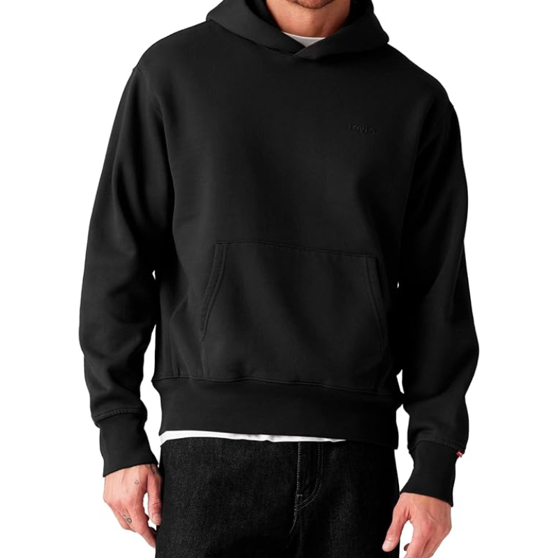 هودي بغطاء رأس-أسود-3XL image 1