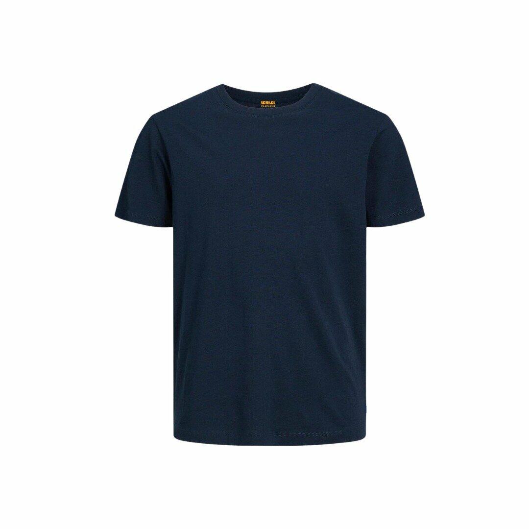 تيشيرت تعبوي نصف كم قطن %100-البحرية المظلمة-4XL image 0