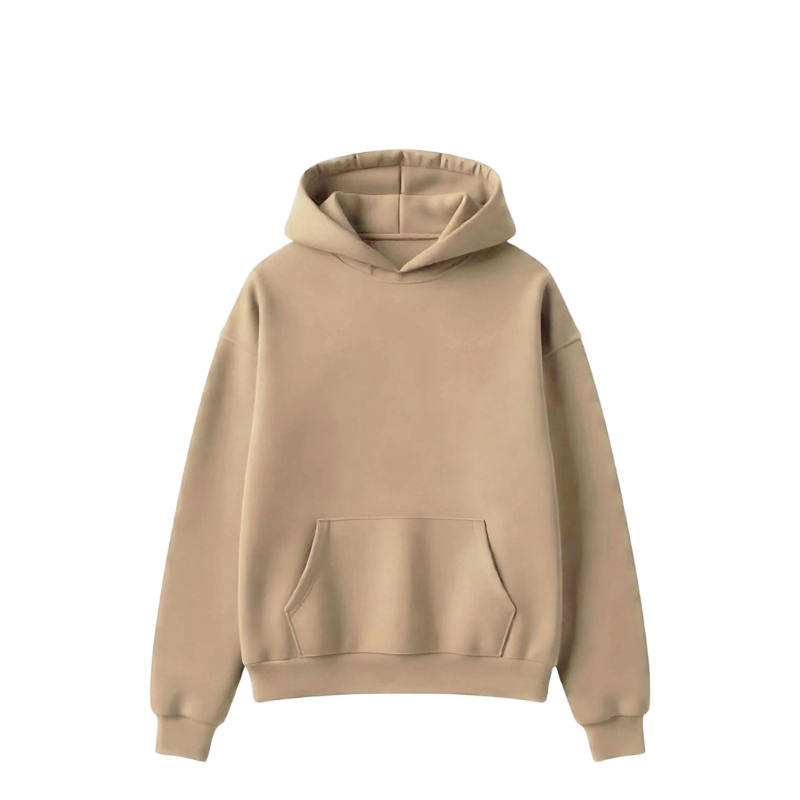 هودي بدون سحاب-أخضر زيتوني-L image 0