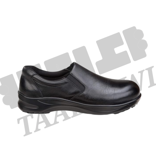 Officer Shoes Slip on Low Cut - Black - 42  image 2