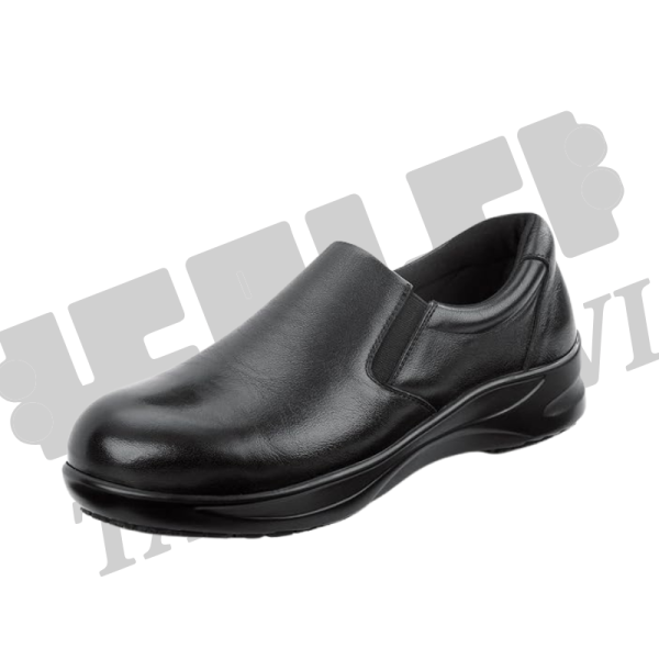 Officer Shoes Slip on Low Cut - Black - 42  image 0