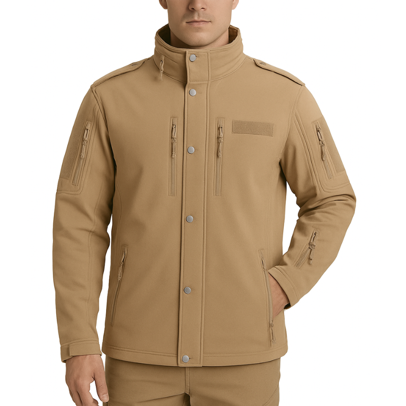  تعبوي سترة فورتريس مزودة بزر-بيج-L image 0