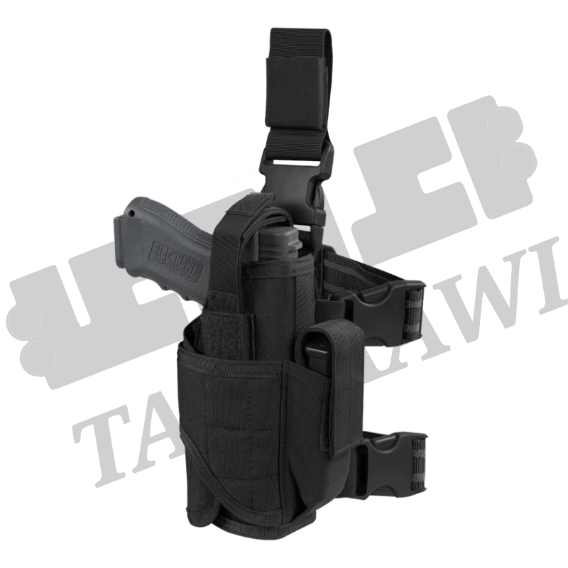 جعاب مسدس خام - لليد اليمنى -أسود image 0