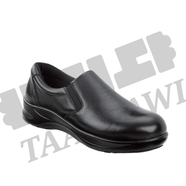 Officer Shoes Slip on Low Cut - Black - 42  image 1
