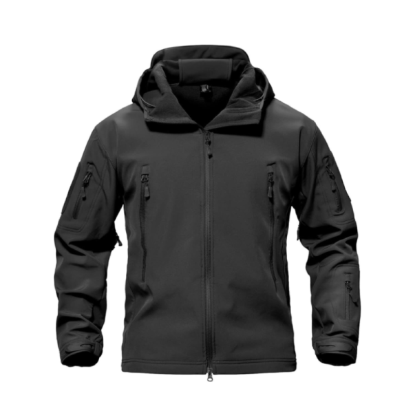 Taabaawi Soft-Shell Tactical Jacket Black image 0