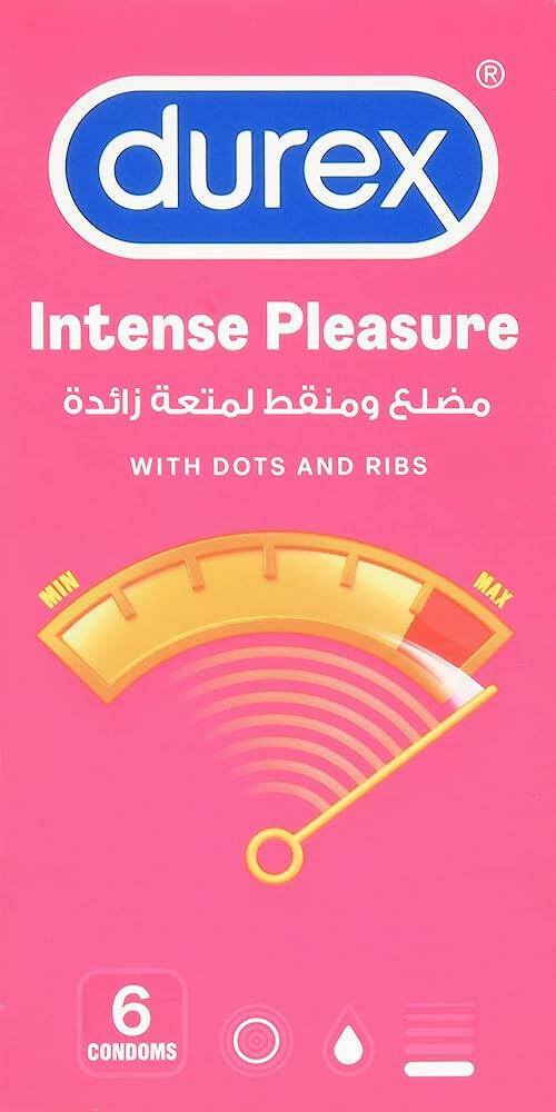 DUREX INTENSE PLEASURE 6CONDOM image 0
