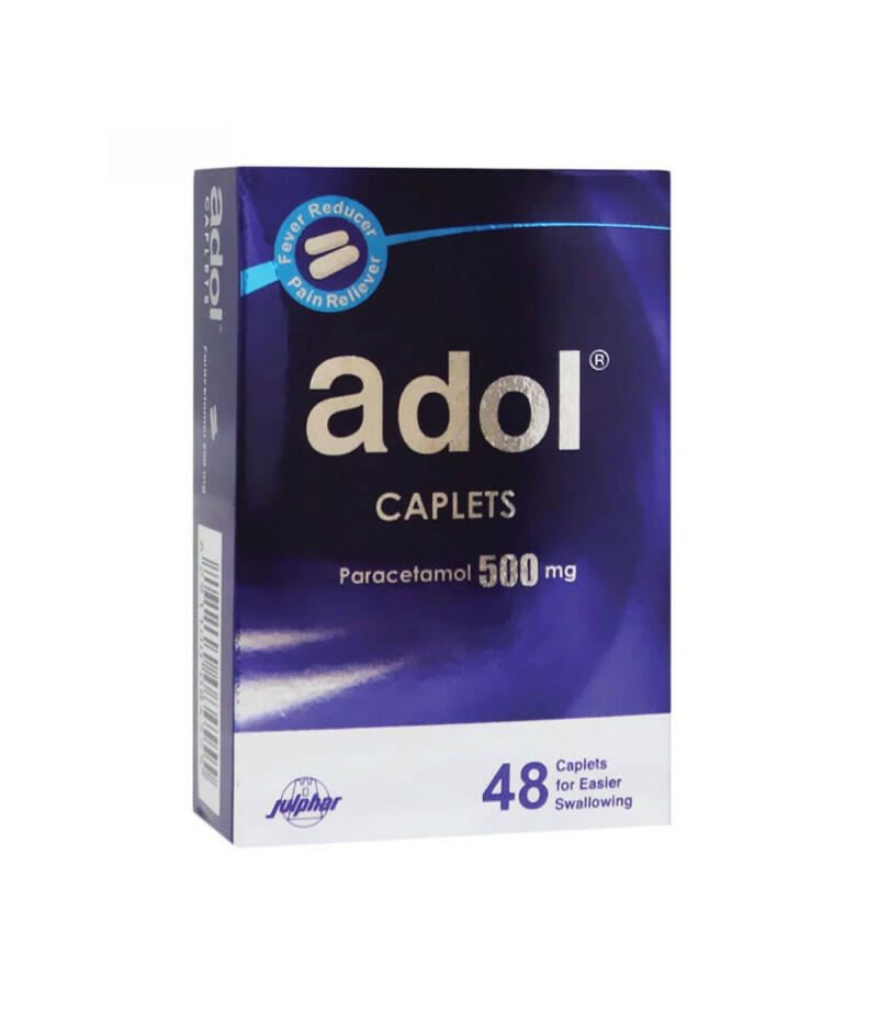 ADOL 500MG 48 CAPLETS image 0