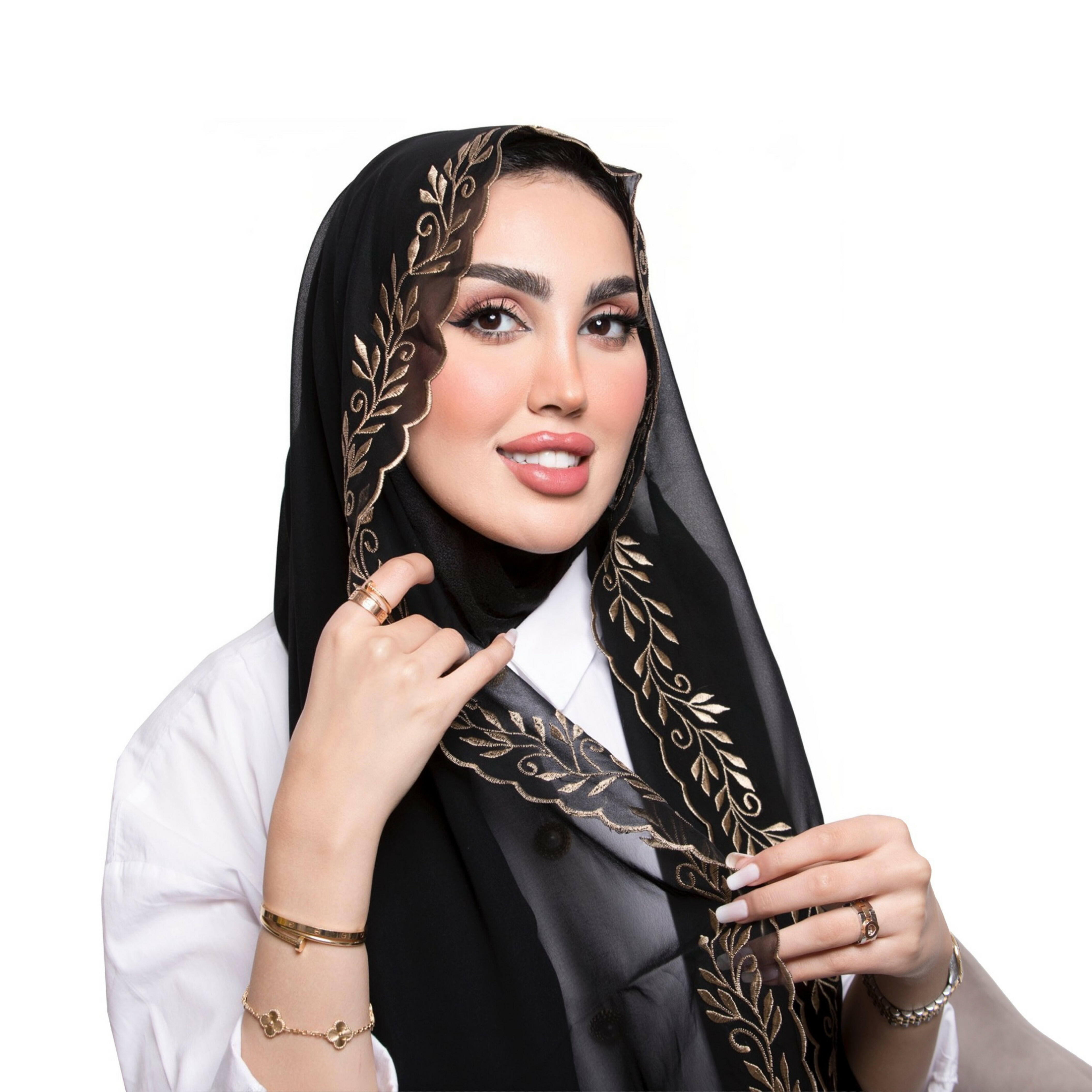 شيفون تطريز image 0