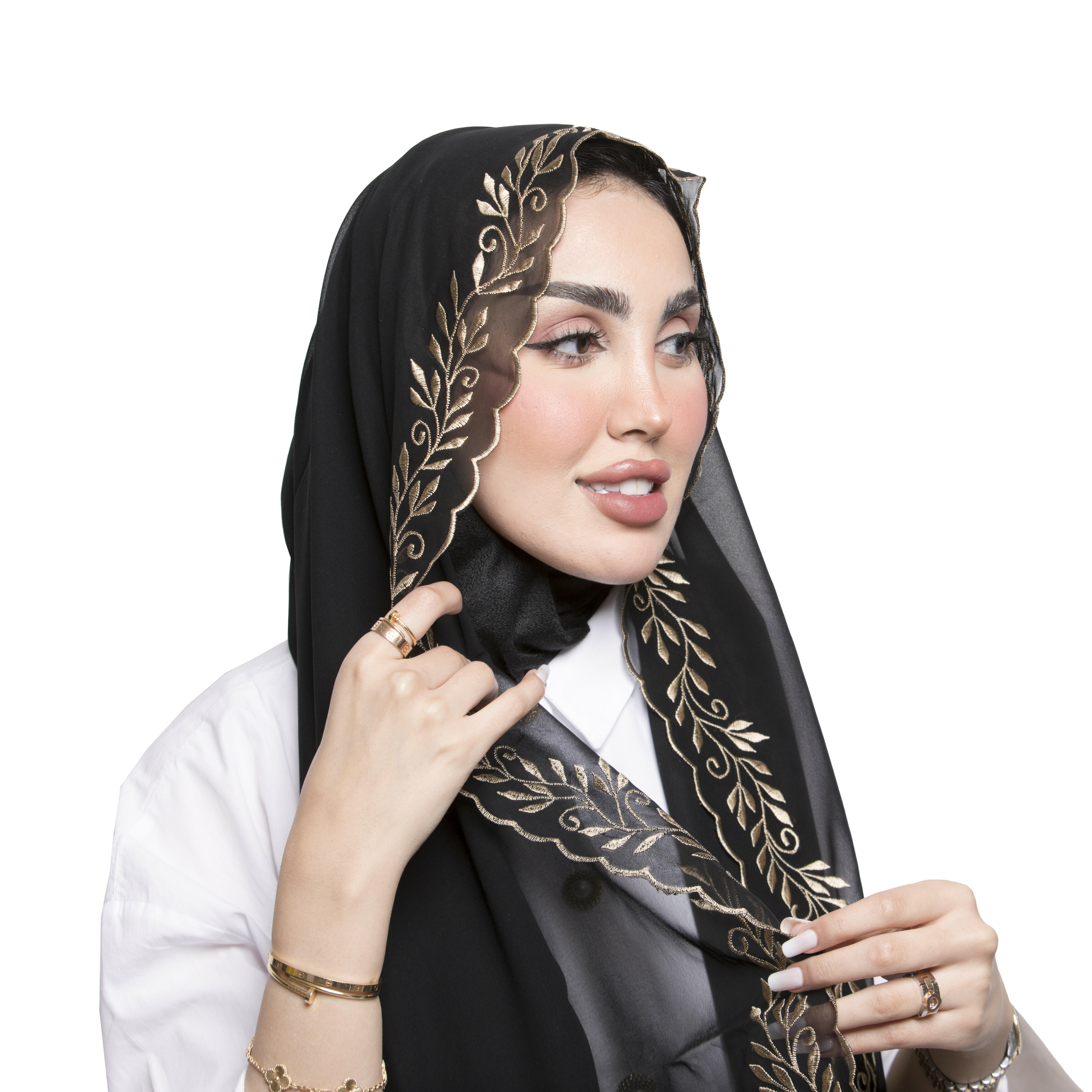 شيفون تطريز image 1