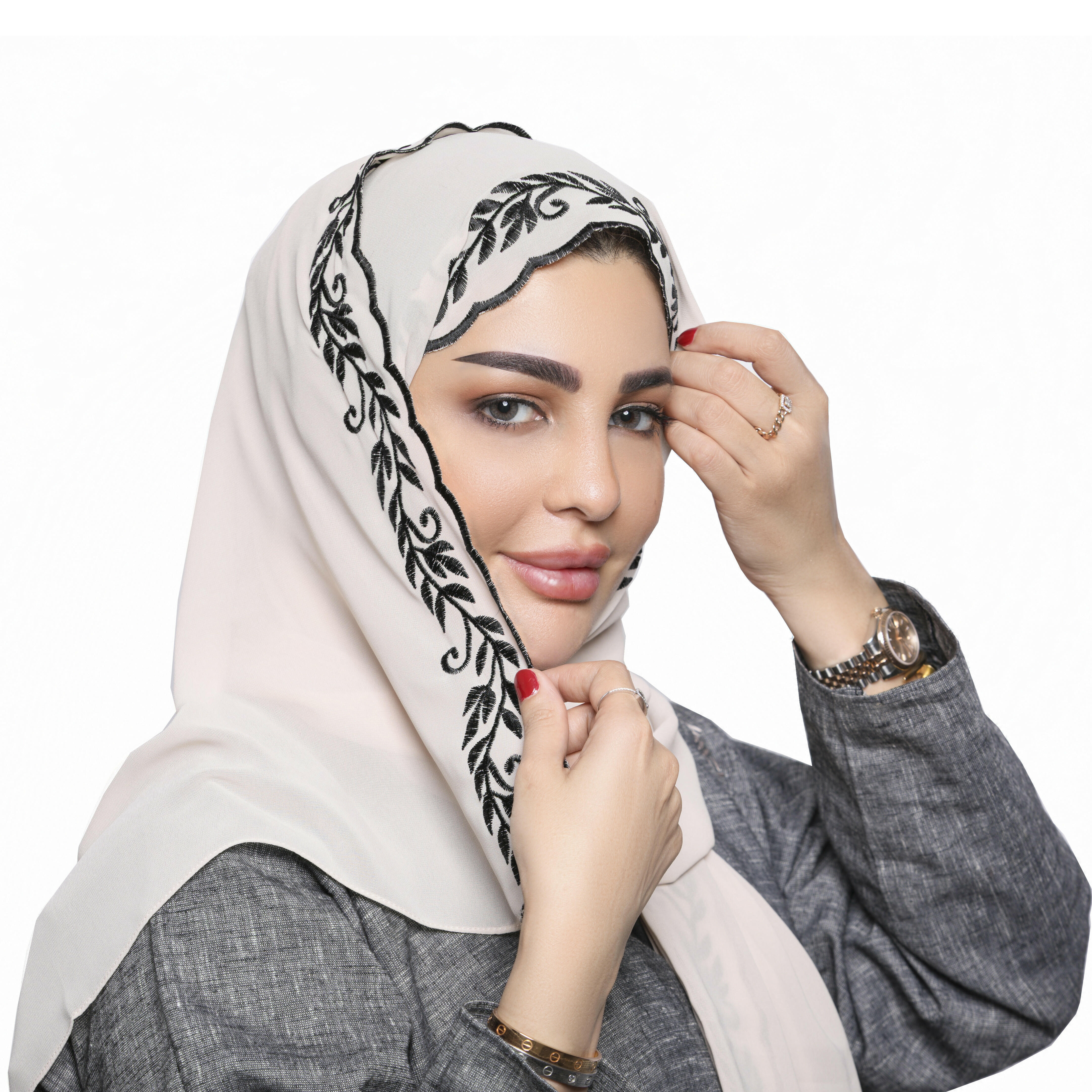 شيفون تطريز image 0
