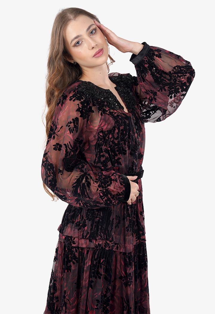 فستان استقبال طبقات image 5