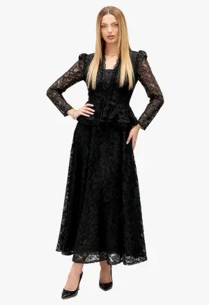 استقبال طويل - أسود - 36 image 0